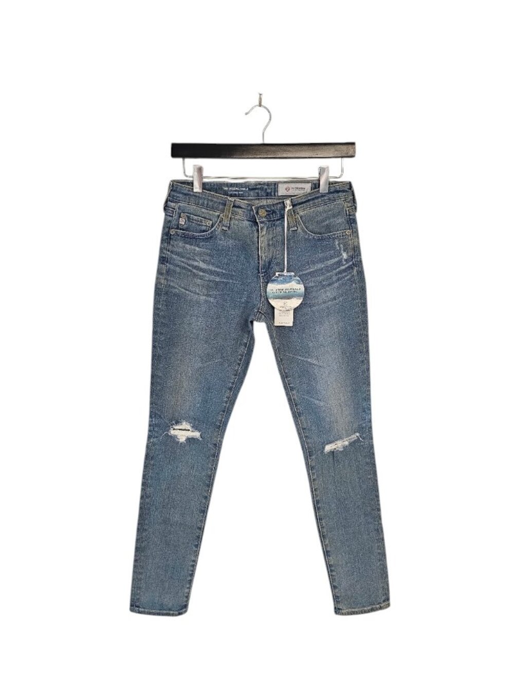 Adriano Goldschmied AG-ED The Legging Super Skinny Ankle‎ Blue Jeans 27 NWT